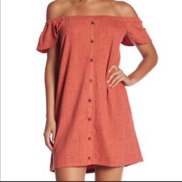 Madewell Dresses & Skirts - Madewell Texture & Thread Off-the-Shoulder
